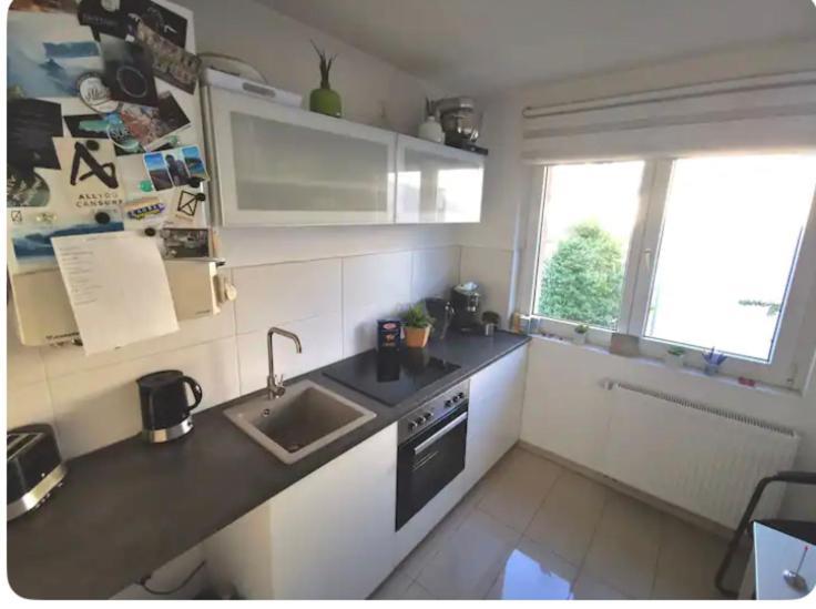"Greensun-Homes" Messe, Flughafen Und Zentrums Nah, Ruhig, Modern, Schnelles Wlan, Balkon Und Kueche, Freies Parken, 4 Schlafplaetze Moeglich Cologne Luaran gambar